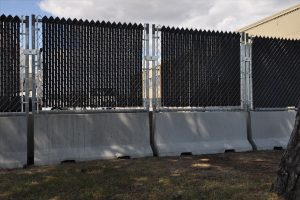 Butoir de stationnement (clôture temporaire)