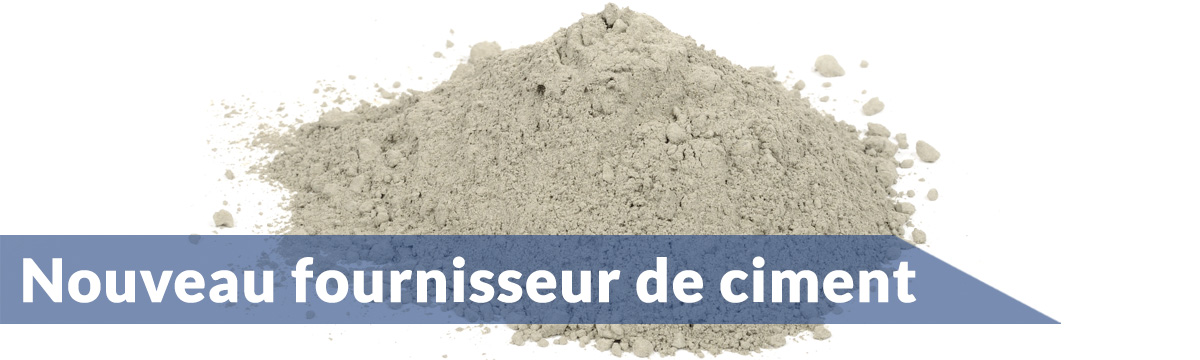 Ciment Québec | Nouveau fournisseur pour 2015