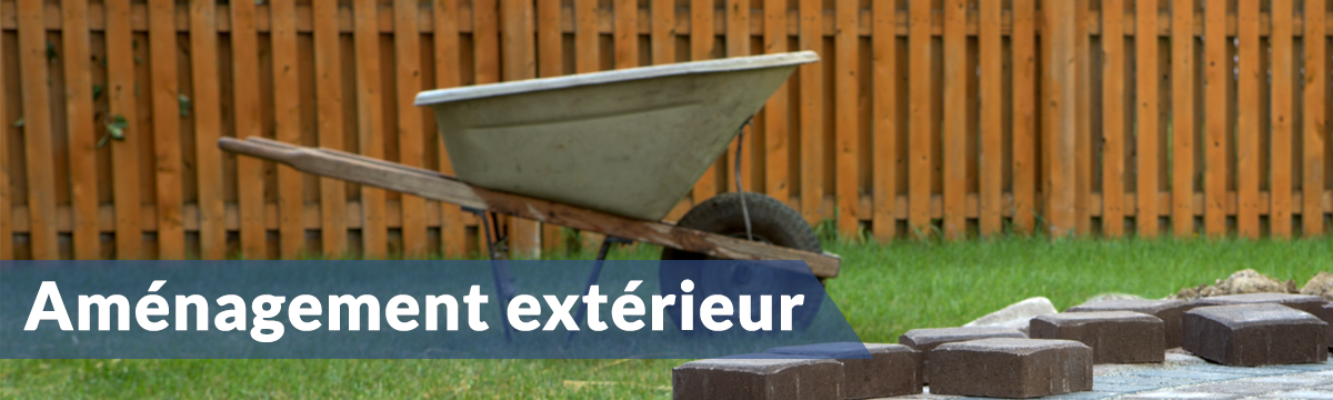 Le printemps est à nos portes! Avez-vous prévu travailler votre aménagement extérieur?