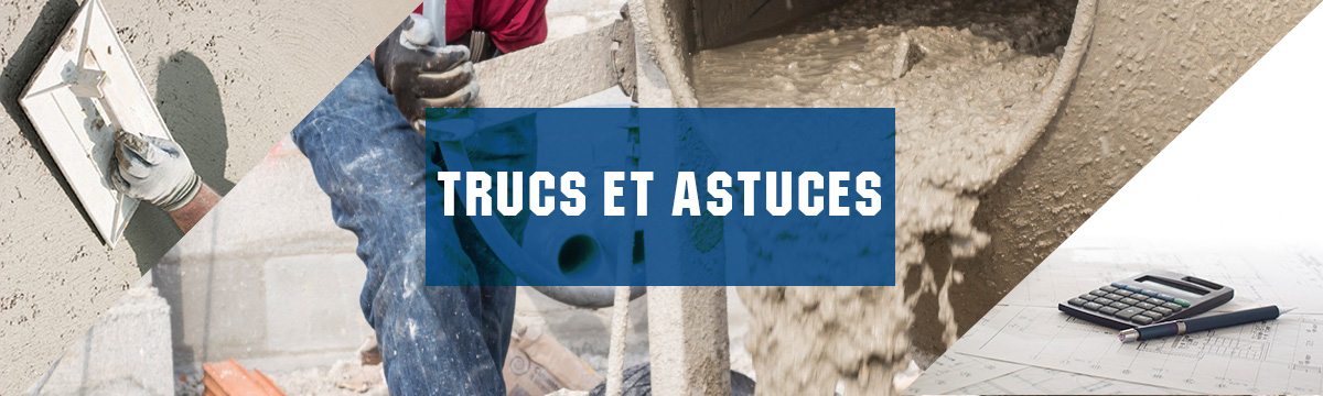 Top 5 : Articles et outils pour vos projets de béton cet été