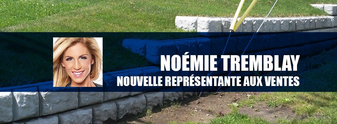 Nous sommes heureux d’accueillir Noémie Tremblay dans notre équipe !