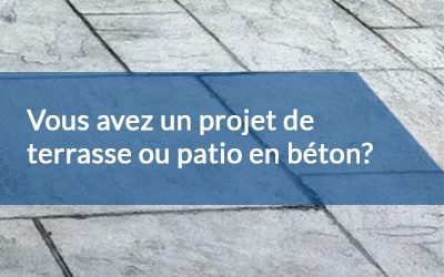 Terrasse ou patio : quels sont les avantages d’avoir une dalle de béton?